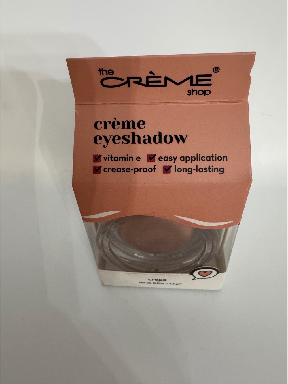The Crème Shop Crème Eyeshadow - Crepe